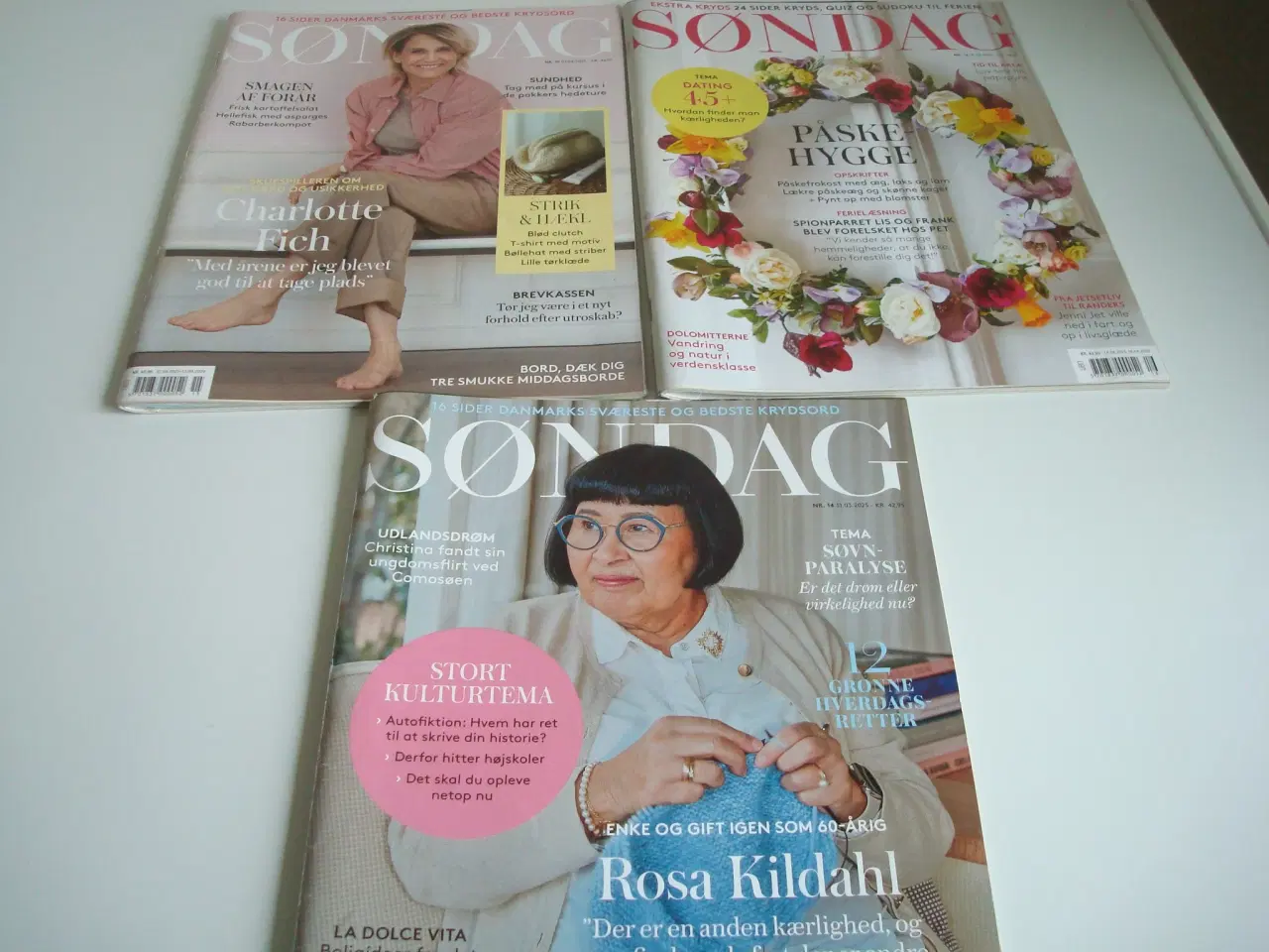 Billede 1 - Søndag nr. 14, 15, 16 2025 ugeblade