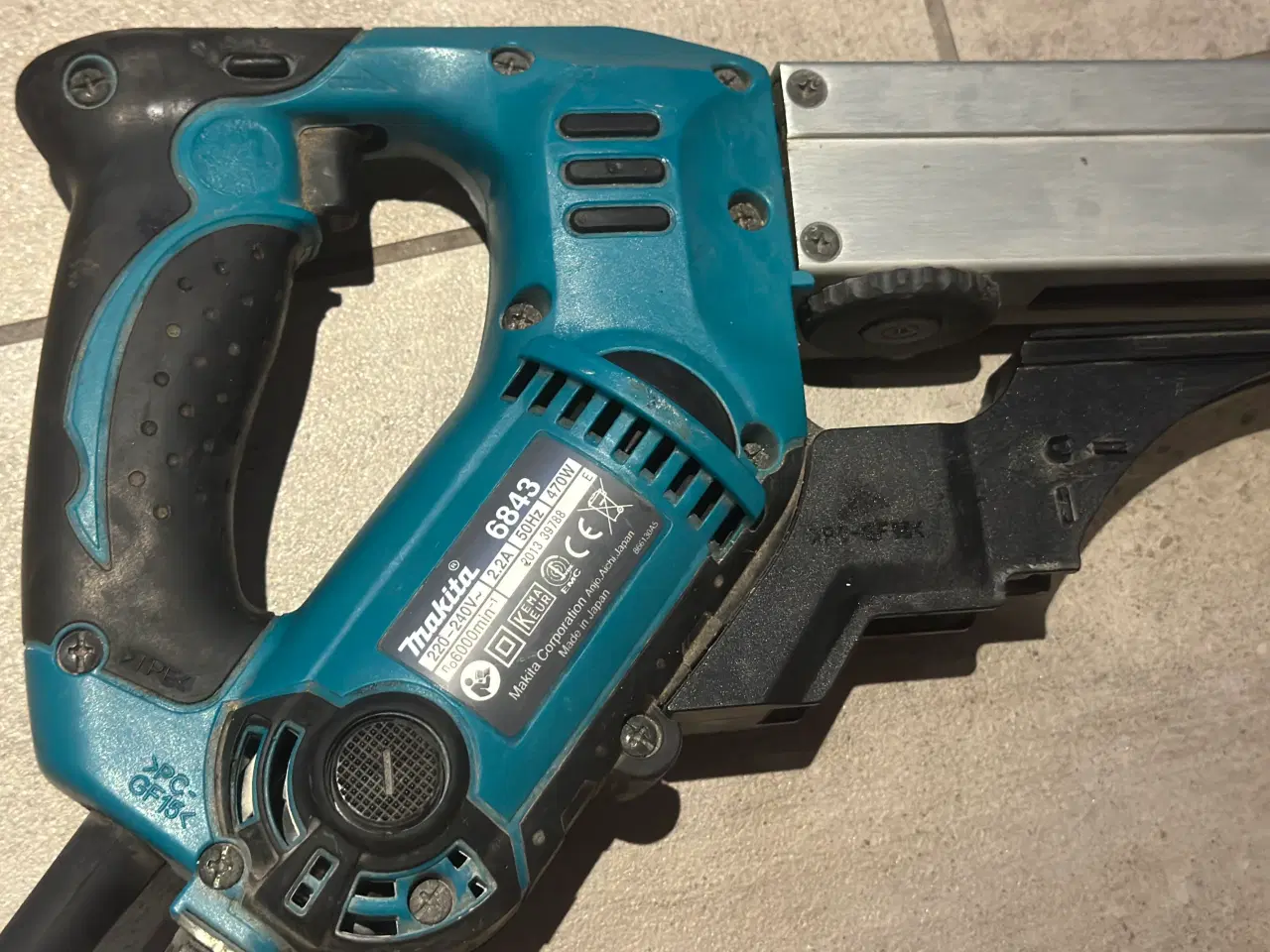 Billede 2 - Makita 6843 gipsskruemaskine 