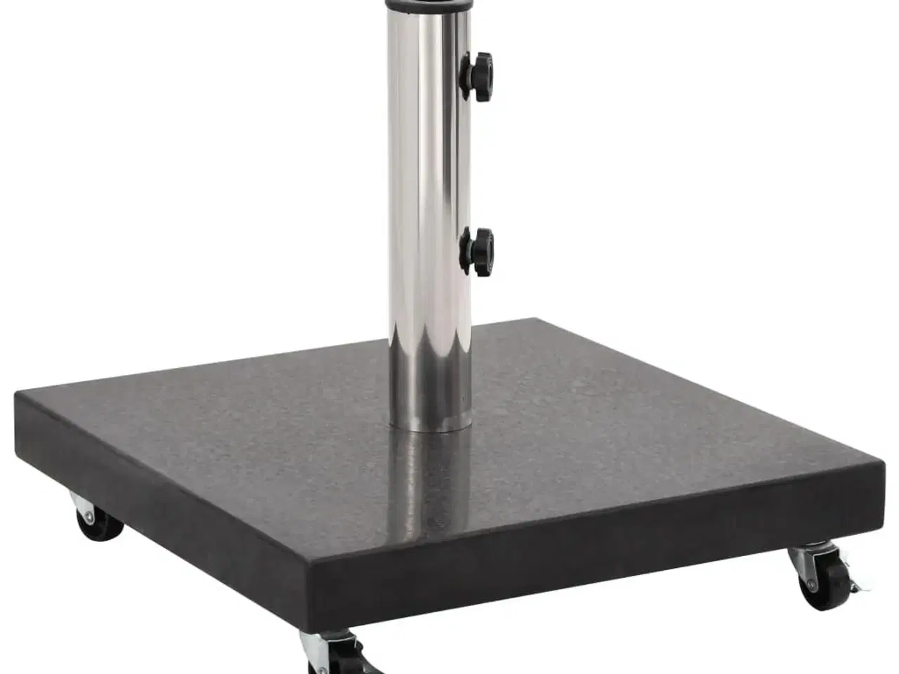 Billede 1 - Parasolfod granit 30 kg firkantet sort