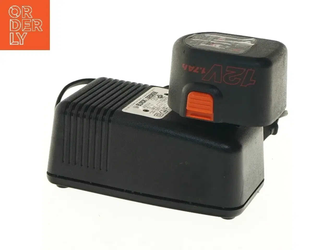 Billede 4 - Black & Decker batterioplader og 12V batteri fra Black & Decker (str. 16x9 cm)