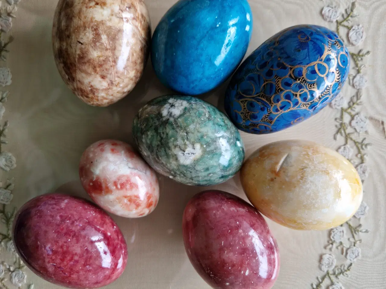 Billede 2 - Marmor/alabast æg