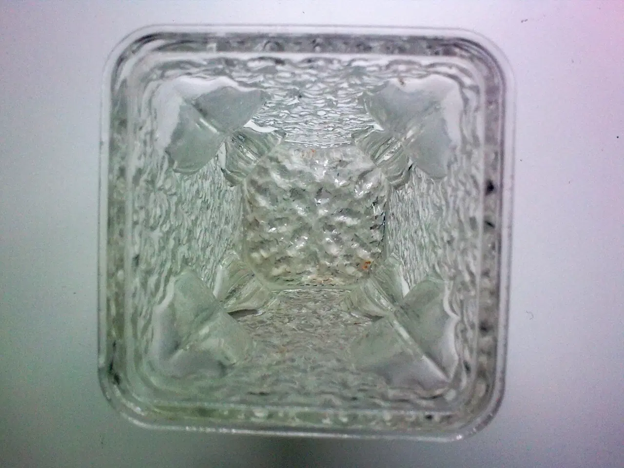 Billede 6 - Oberglas RETRO is vase firkant