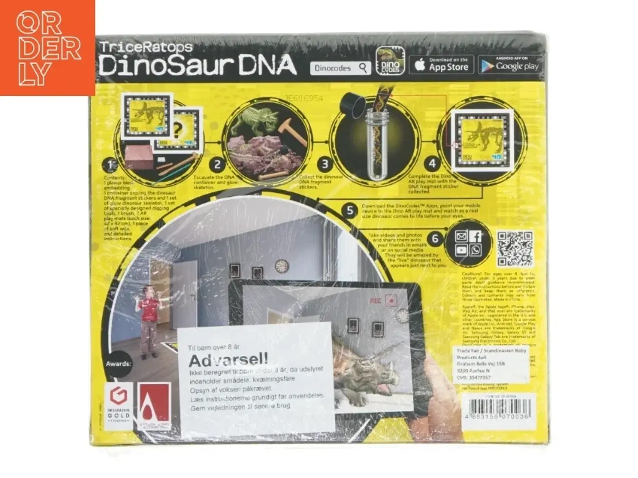 Billede 4 - Dinosaur DNA Kit Triceratops fra 4M (str. 24x22 cm)