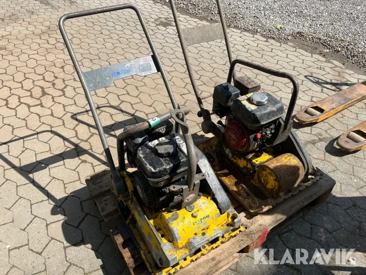 Billede 1 - Pladevibrator Wacker Neuson 80kg 2 styk