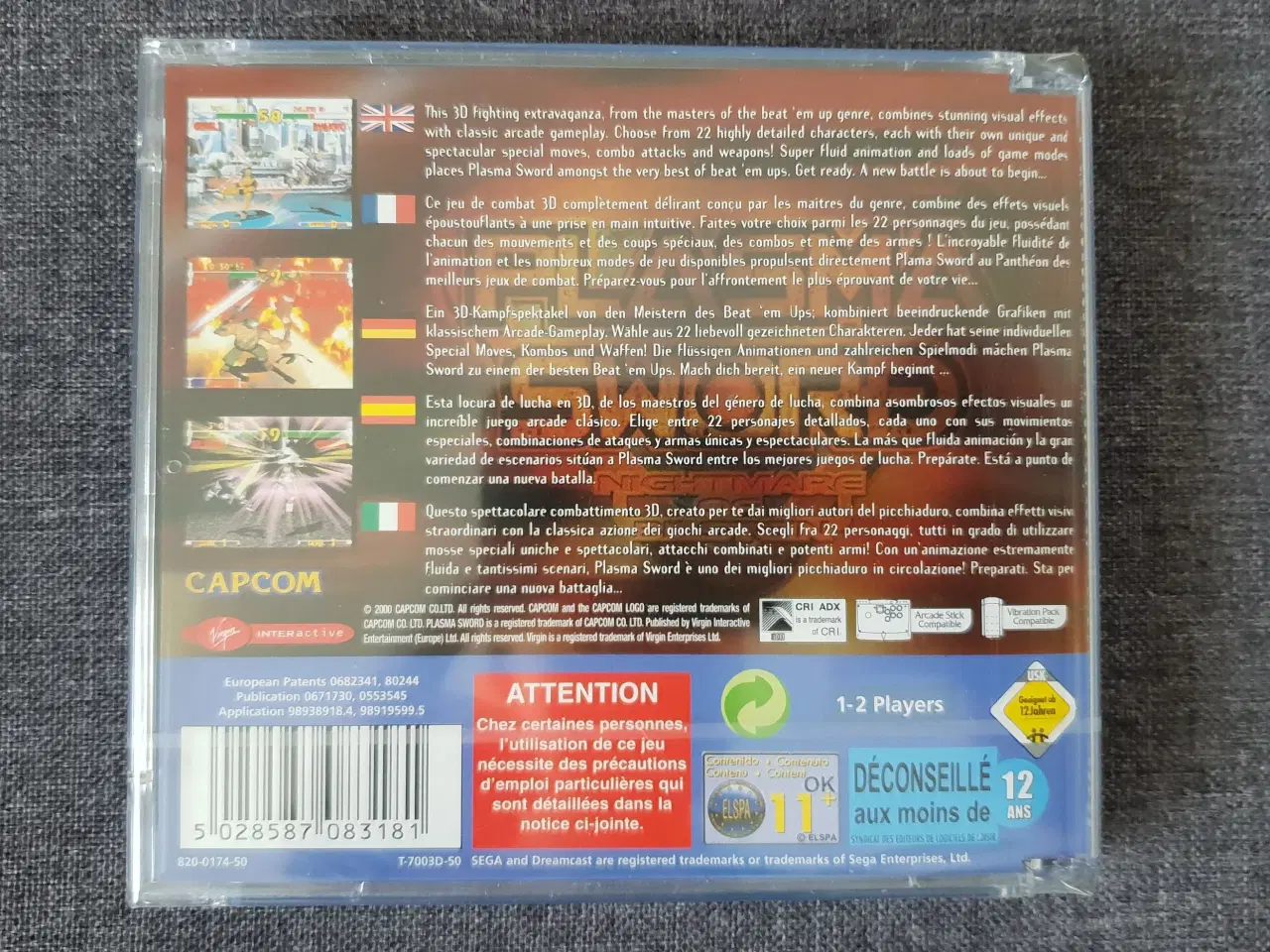 Billede 2 - Plasma Sword (Sealed), Sega Dreamcast