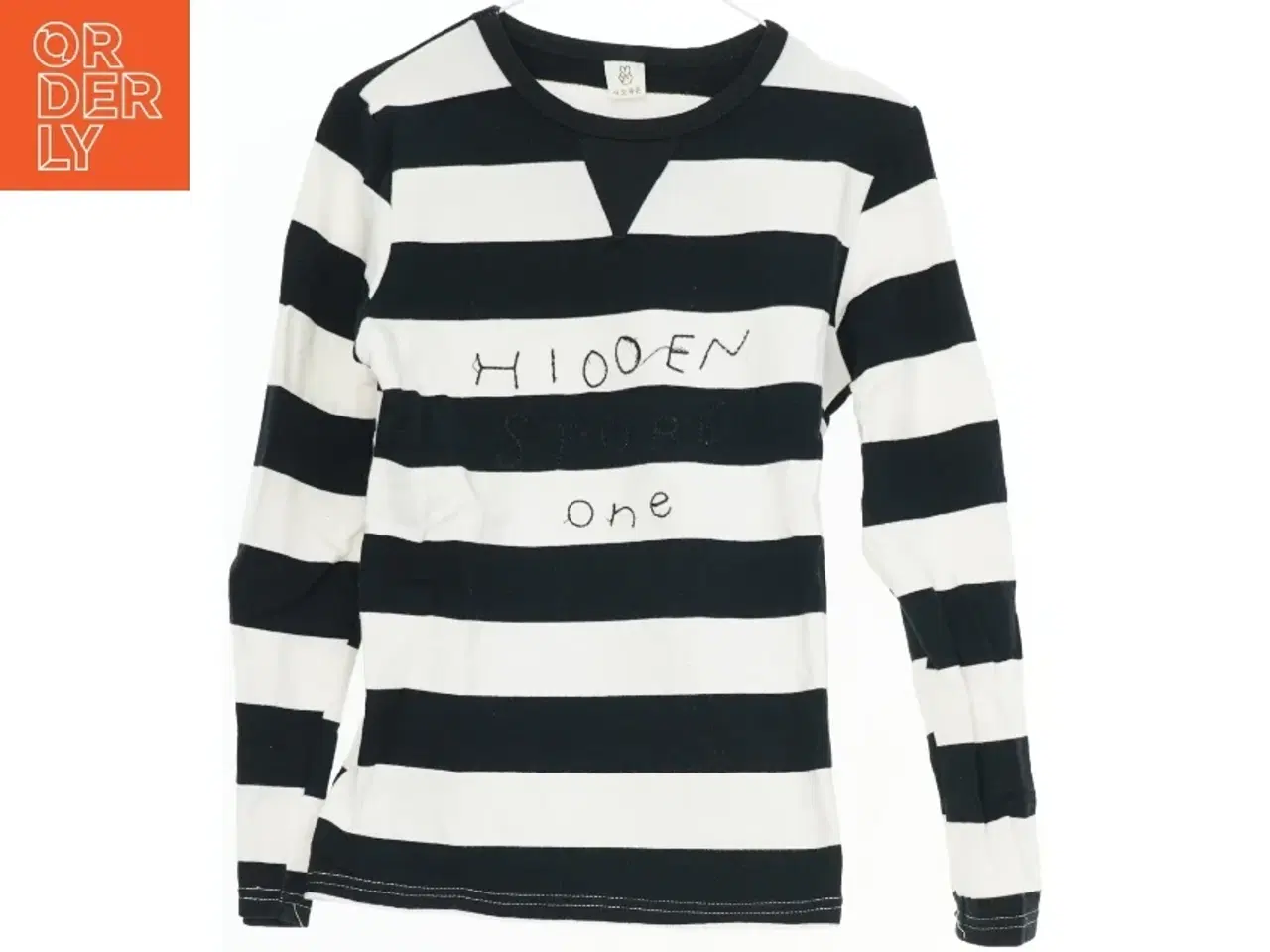 Billede 1 - Langærmet stribet bluse (str.  130 cm)