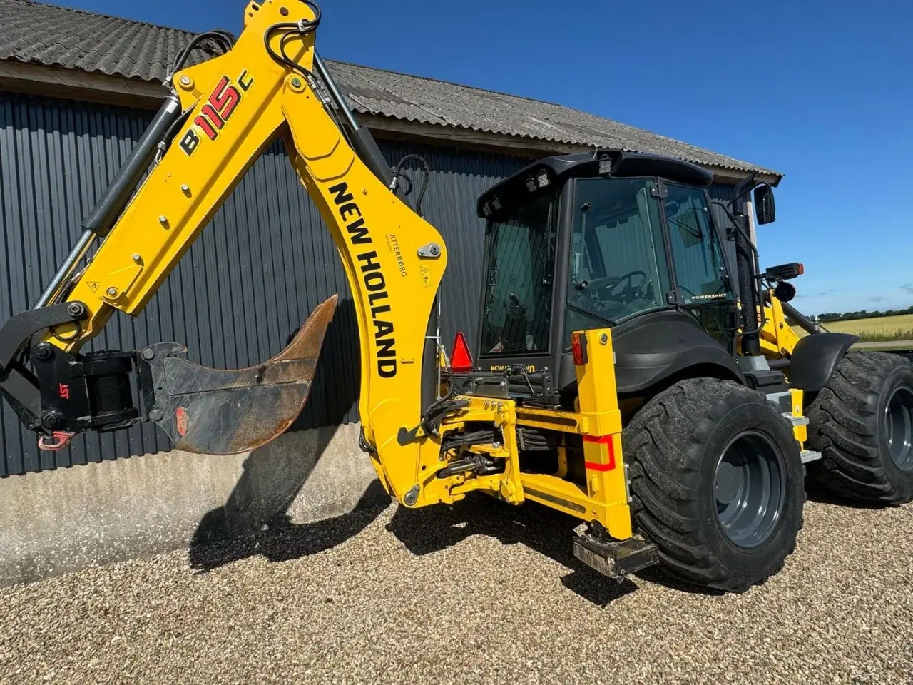 Billede 3 - New Holland B115C Rendegraver