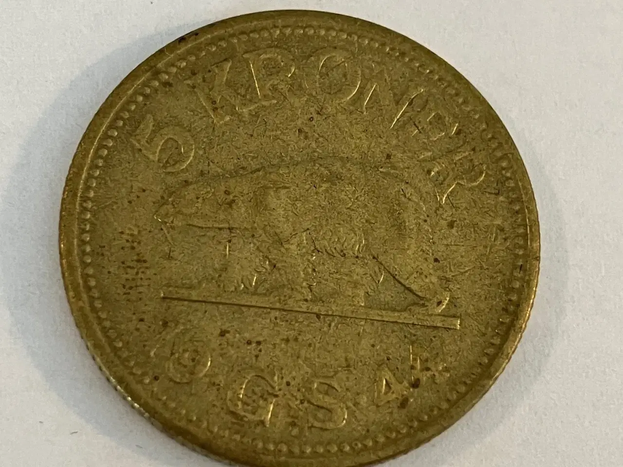 Billede 1 - 5 Kroner 1944 Grønland