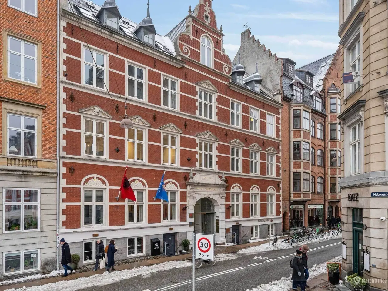 Billede 1 - Attraktivt kontorlejemål med central beliggenhed i Indre By - lige ved Gammel Strand metro