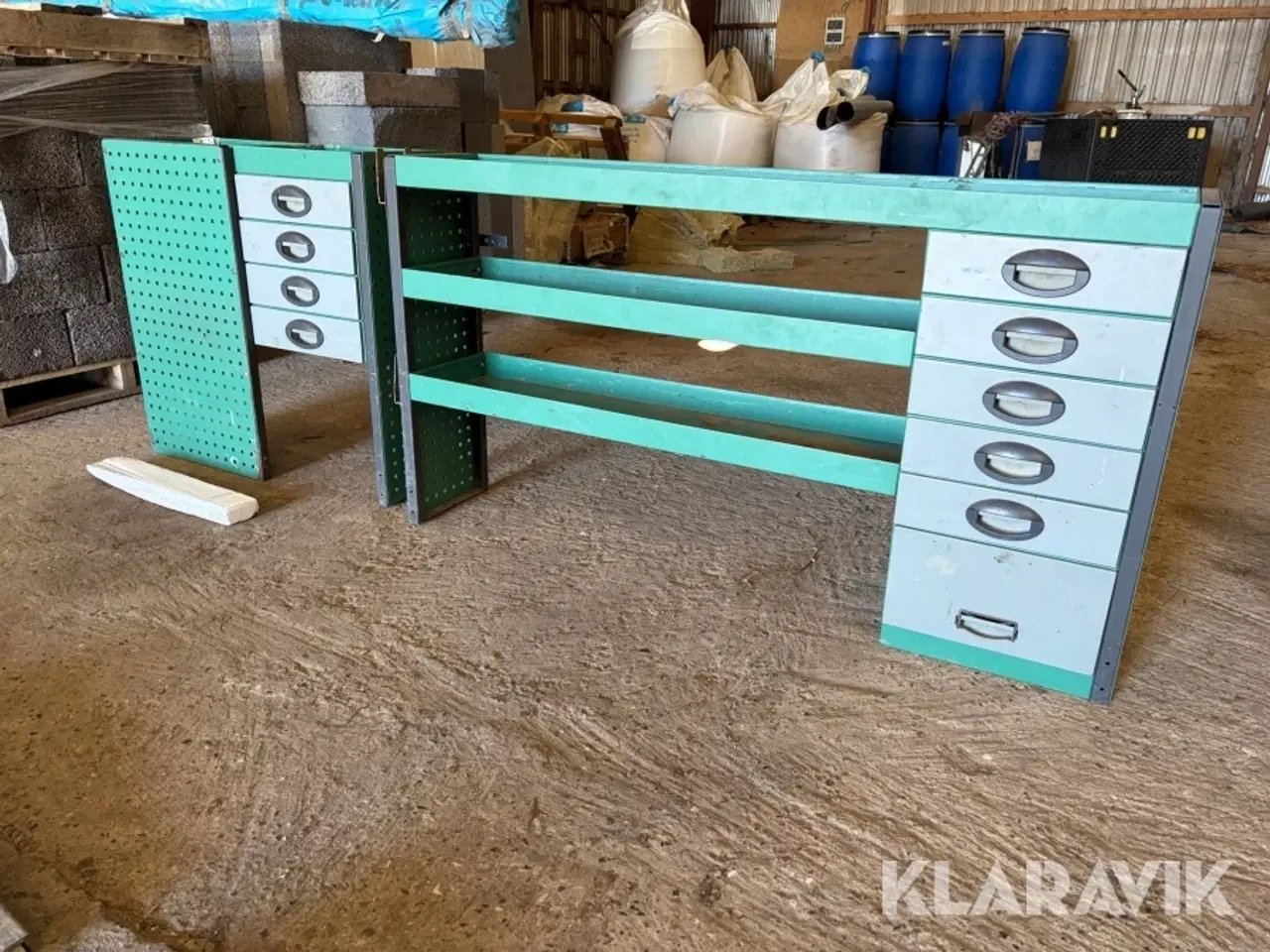 Billede 1 - Bilinventar 2 sektioner