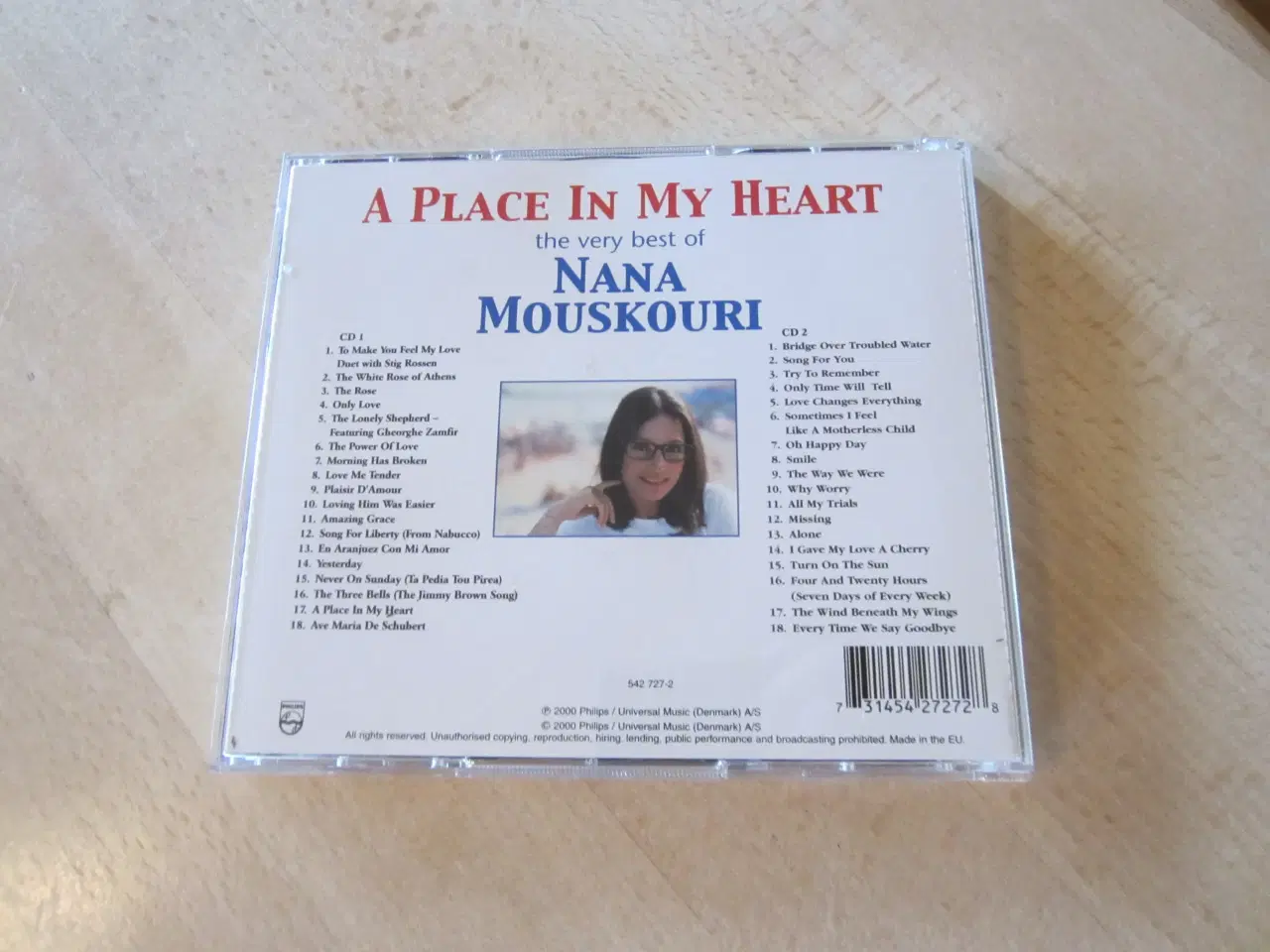 Billede 3 - CD - Nana Mouskouri - A Place i my Heart