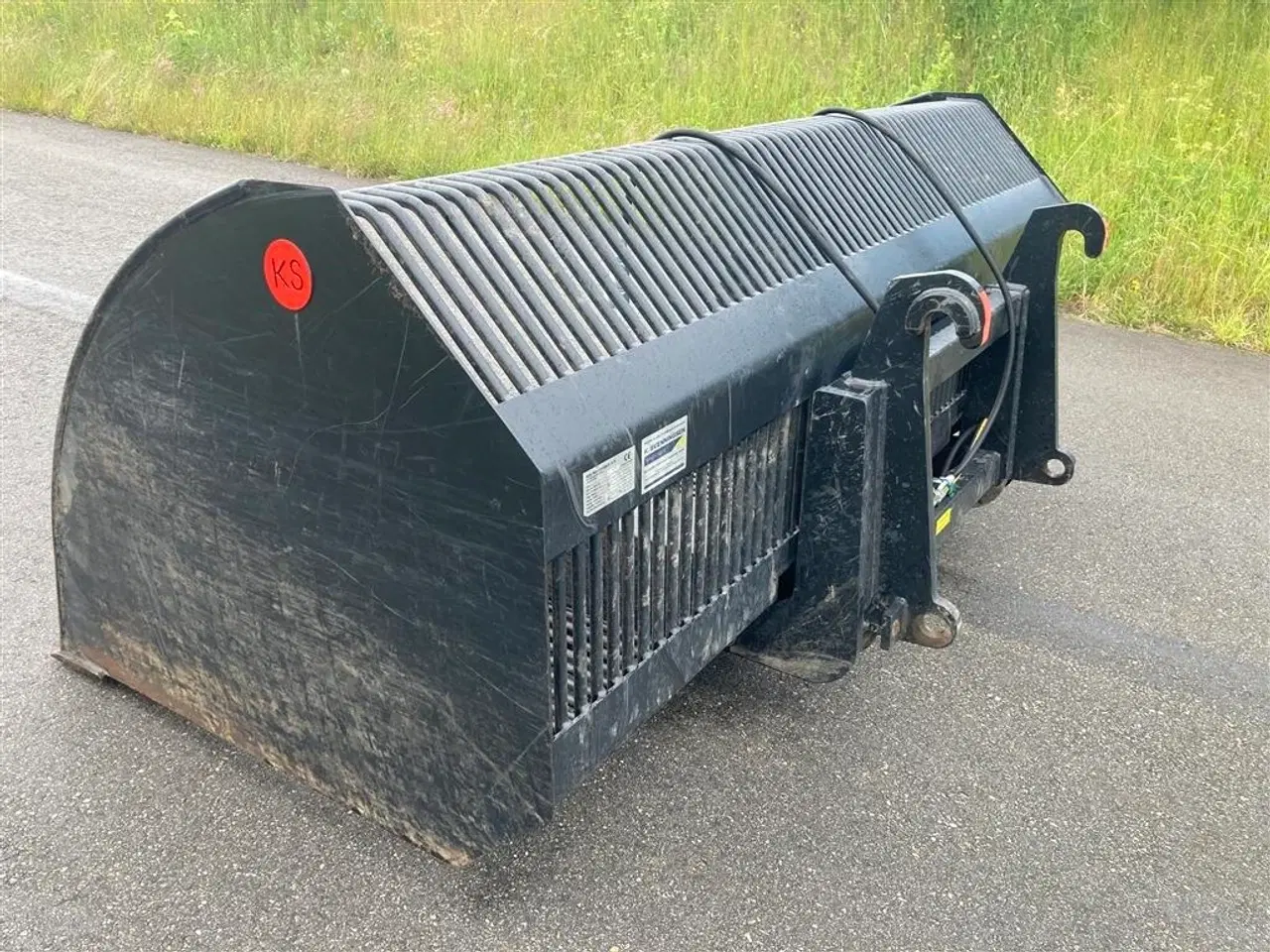 Billede 6 - KS Højtipskovl for kartofler Demoskovl 11-2023 buede gavle KS edition