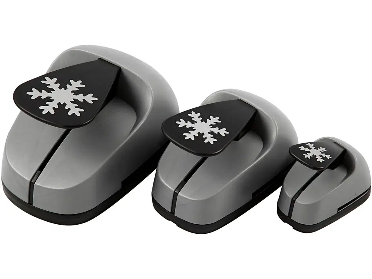 Billede 1 - Iskrystal Stansejernssæt - 3 størrelser til papirhåndværk