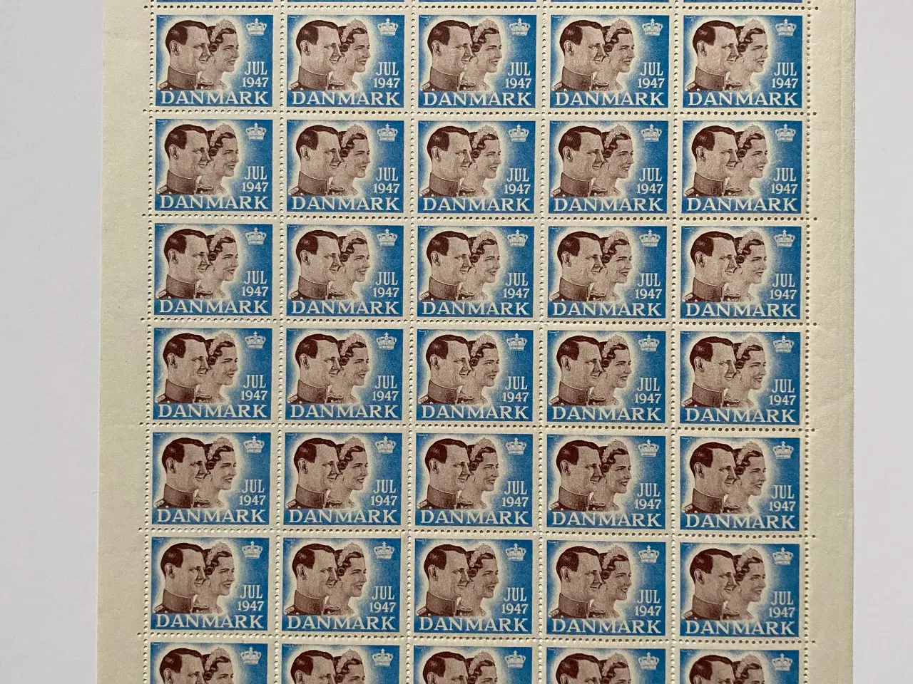 Billede 1 - Julemærker Danmark helark