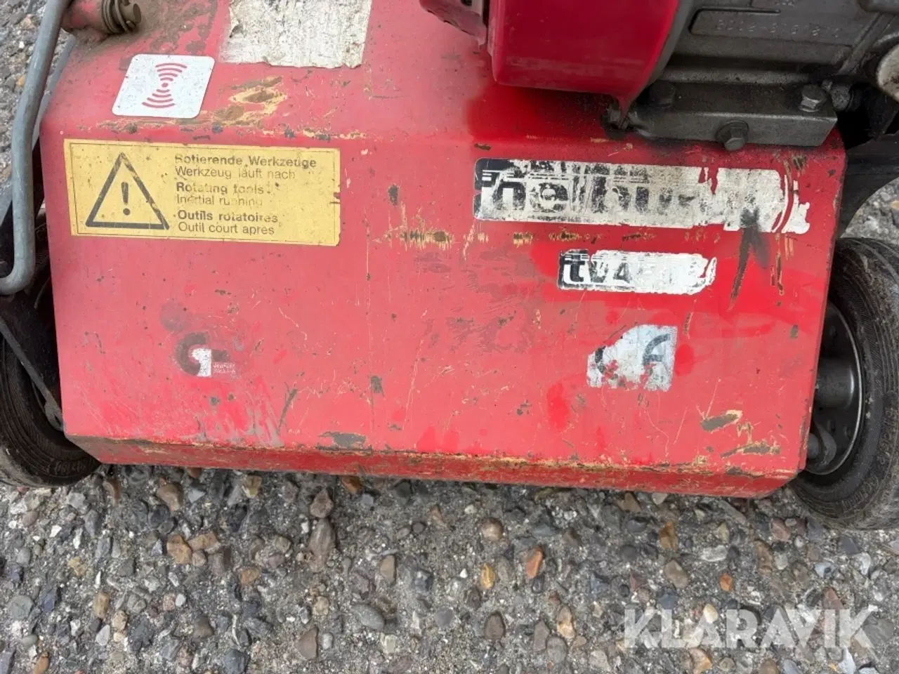 Billede 6 - Vertikalskærer / plænelufter Tilburg TV450 S