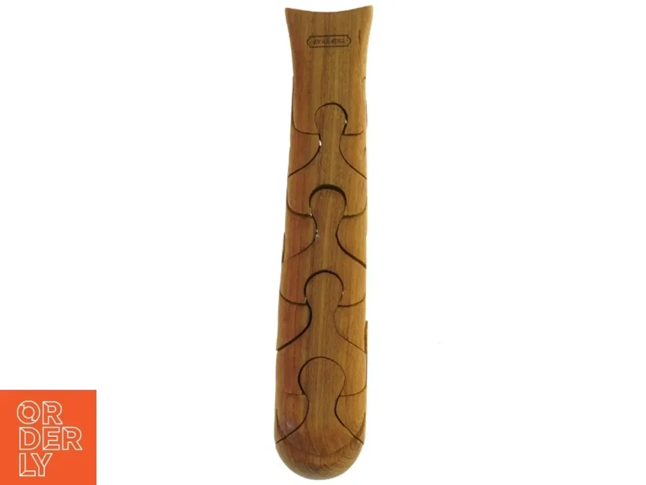 Billede 3 - Hval 3D træ puslespil fra Trip Trap (str. 24x5 cm)