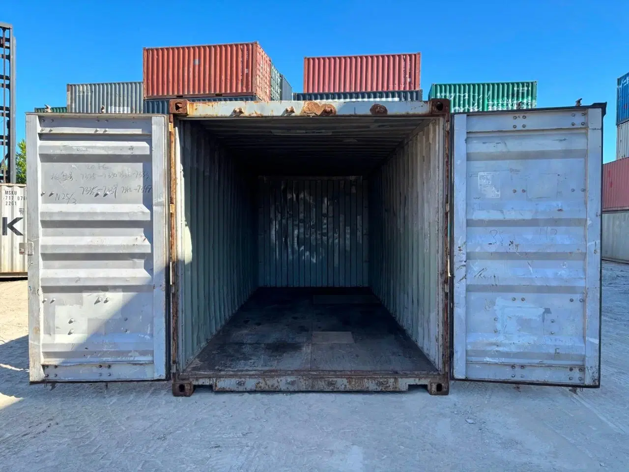 Billede 2 - 20 fods Container- ID: MSKU 443751-9 