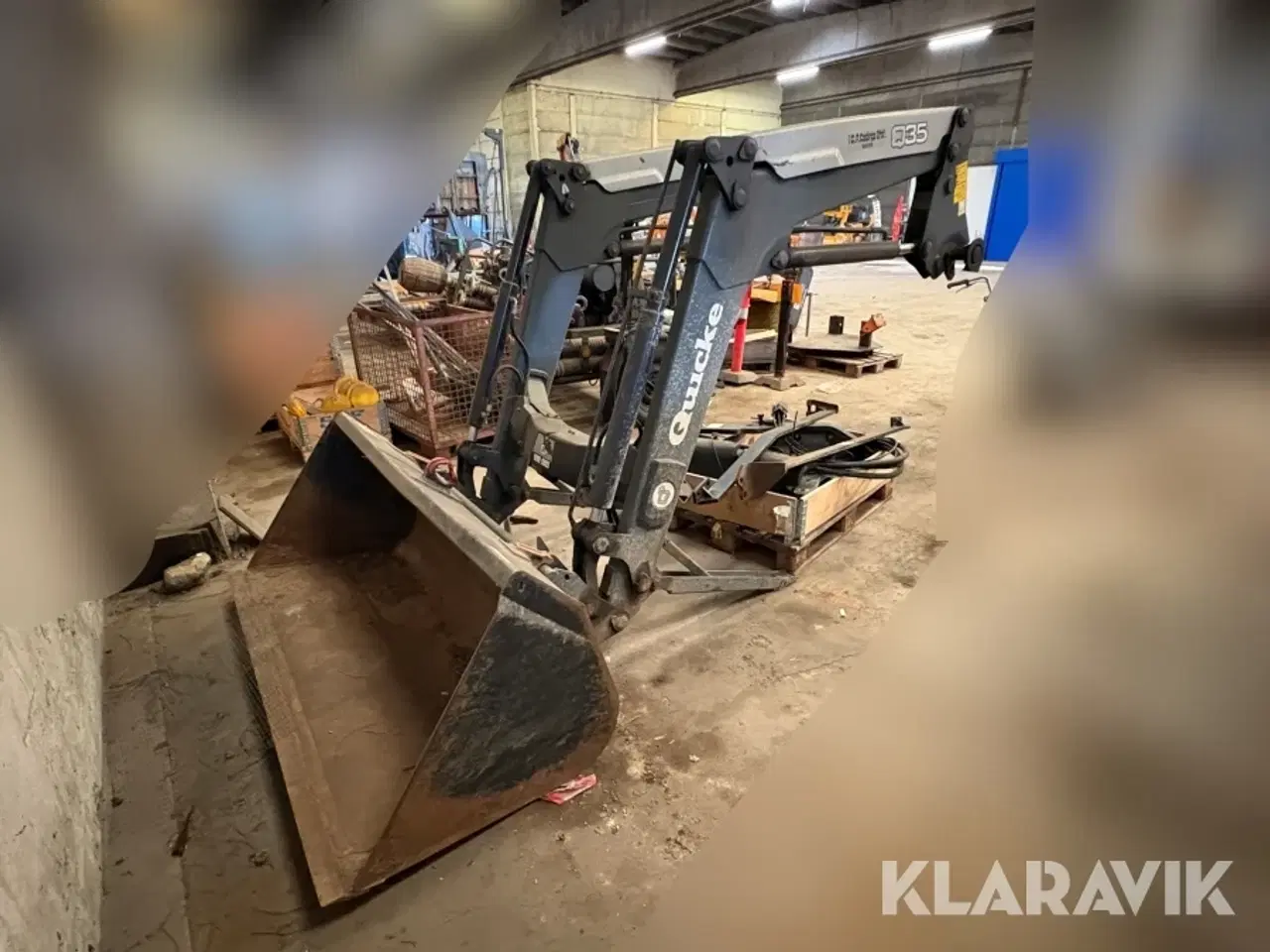 Billede 1 - Frontlæsser Quicke Q35 komplet med beslag