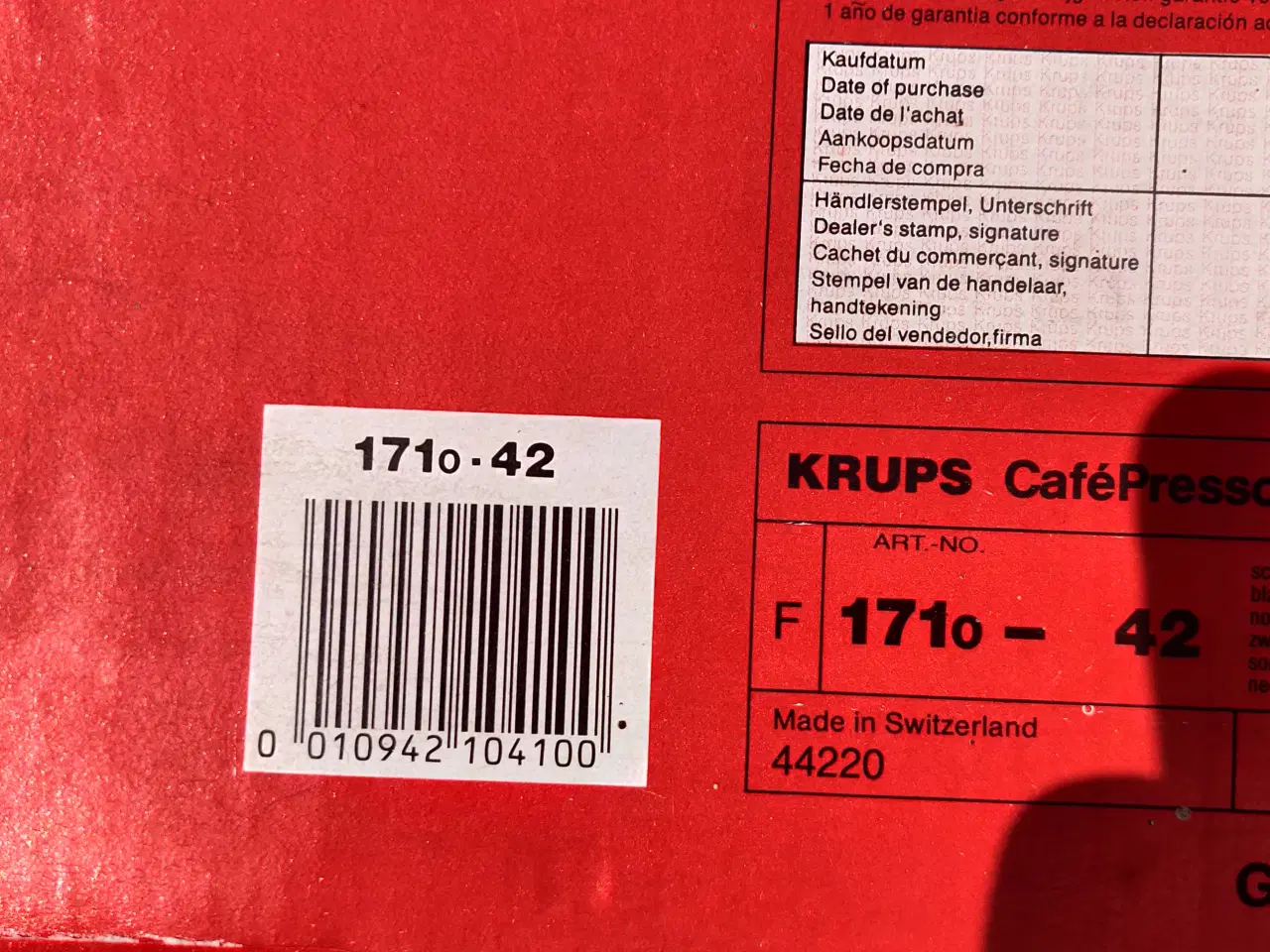Billede 6 - Krups CafePresso Kaffemaskine & cafe latte