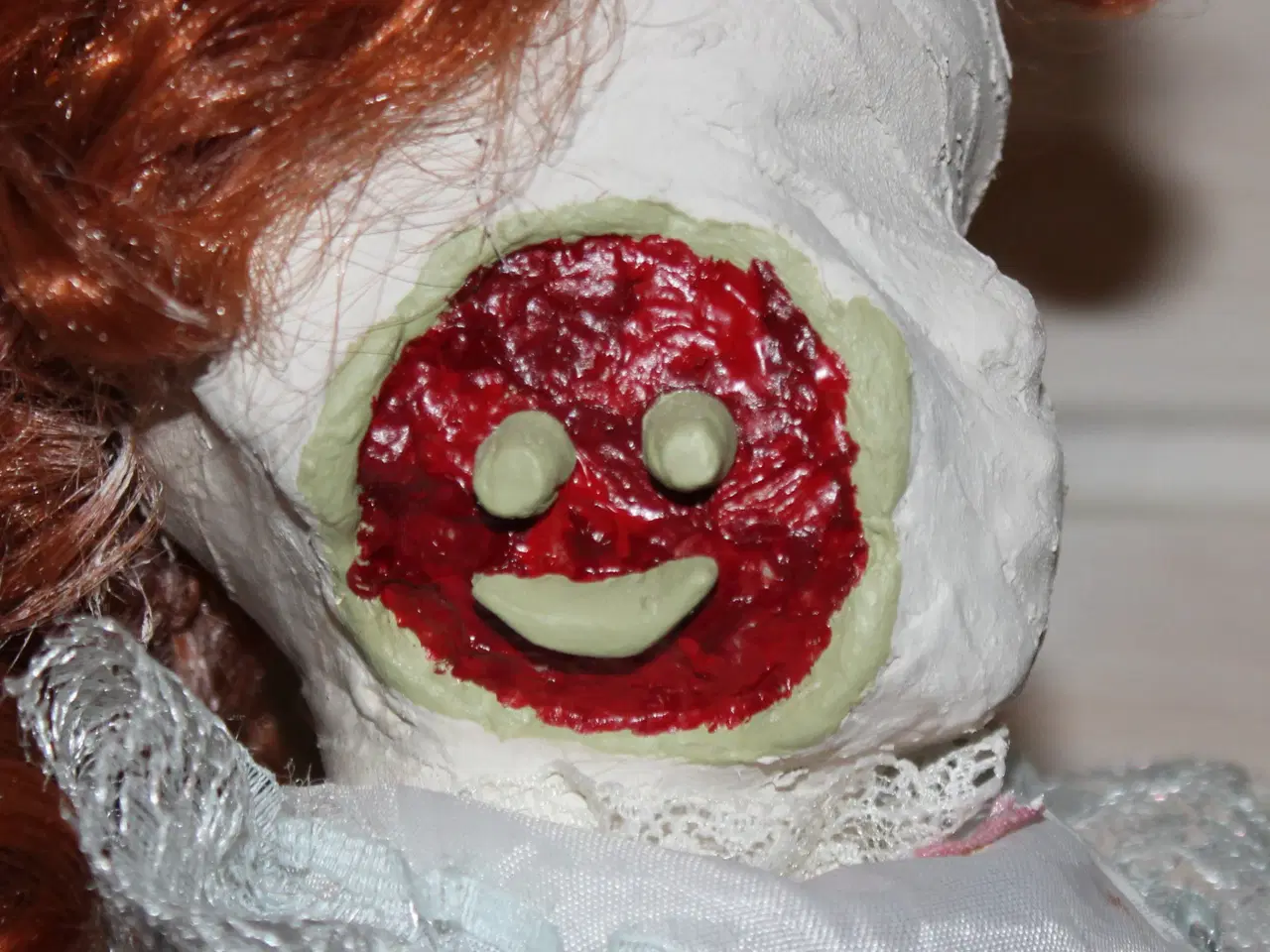 Billede 6 - Halloween Creepy Reborn porcelænsdukke Laura