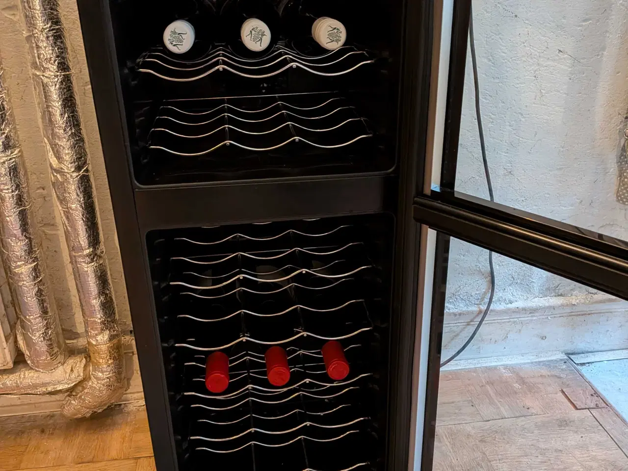 Billede 2 - Vinkøleskab, 2 zoner rummer 28 flasker