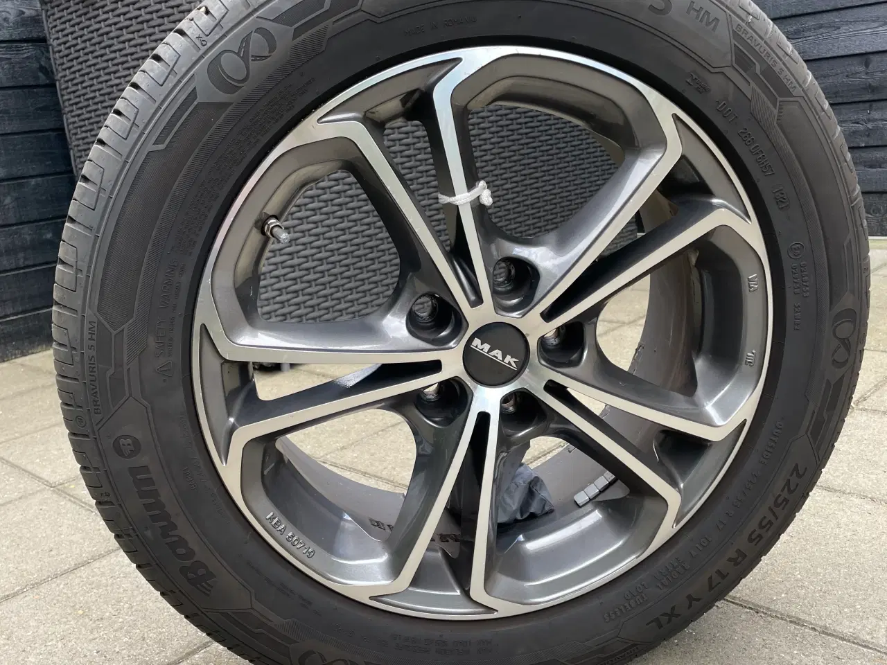 Billede 3 - Alufælge med dæk, Opel insignia og BMW