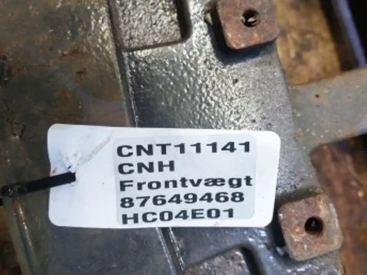 Billede 4 - Case /New Holland Frontvægt 87649468