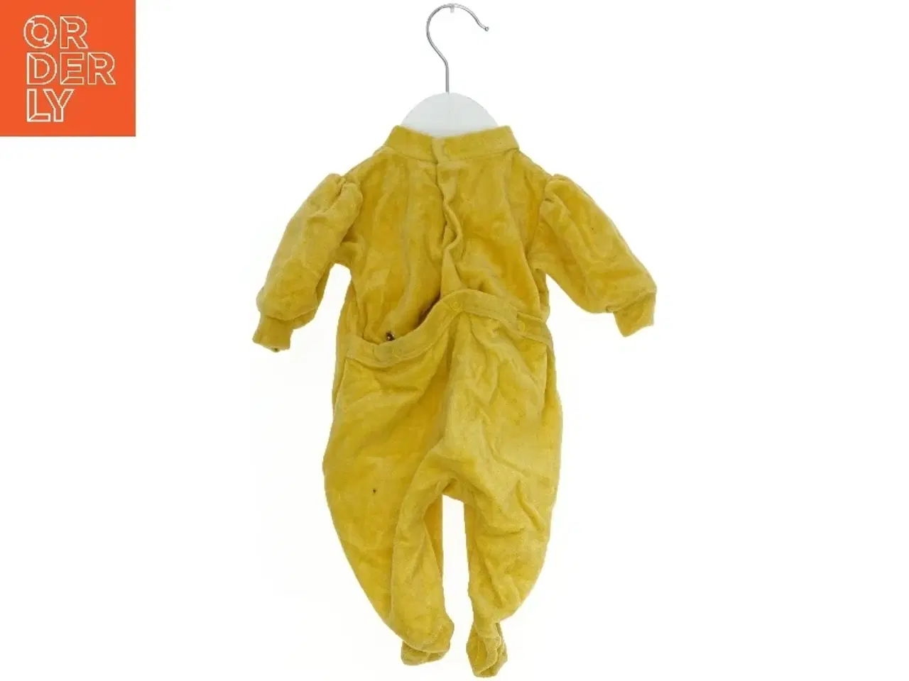 Billede 2 - Gul heldragt med kaninmotiv til baby fra H&M (str. 50)