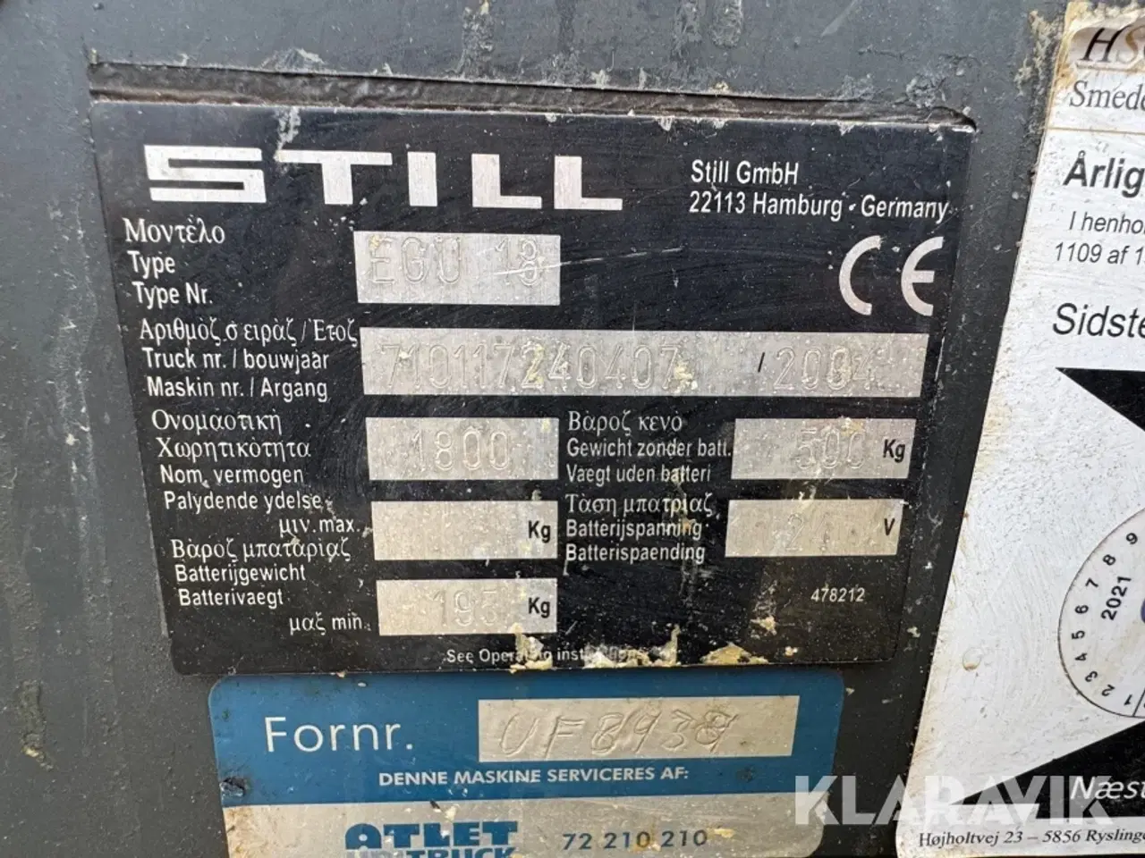 Billede 5 - El stabler STILL EGU 18