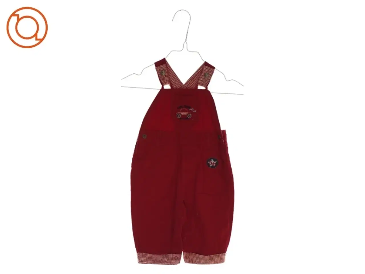 Billede 1 - Overalls i rød (str. 3-6 mdr)
