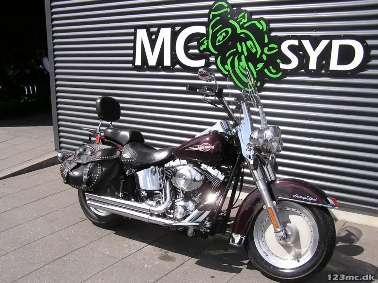 Billede 2 - Harley-Davidson FLSTC Heritage Softail Classic Mc-Syd Bytter gerne