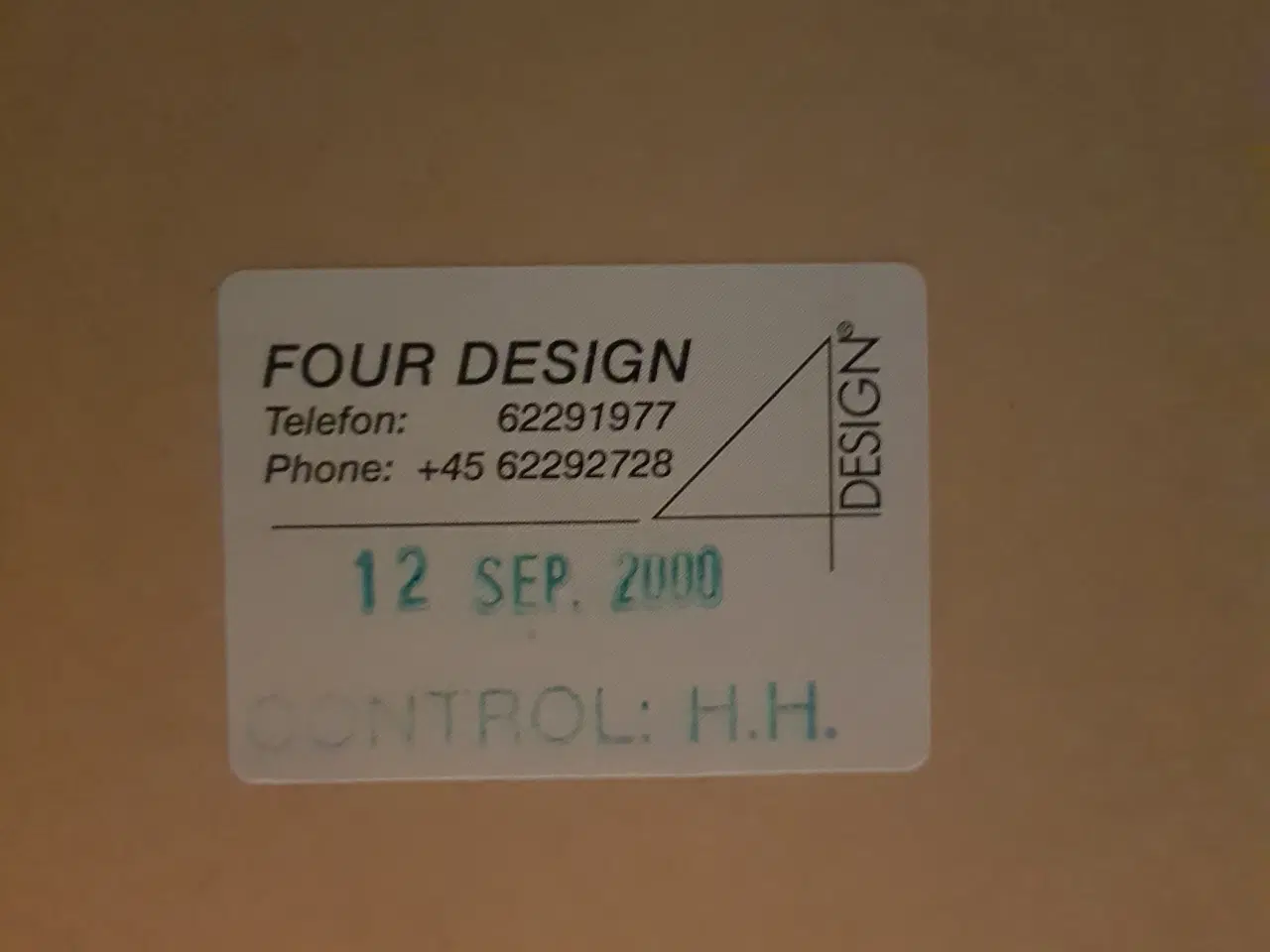 Billede 5 - Skrivebord af mærket Four Design