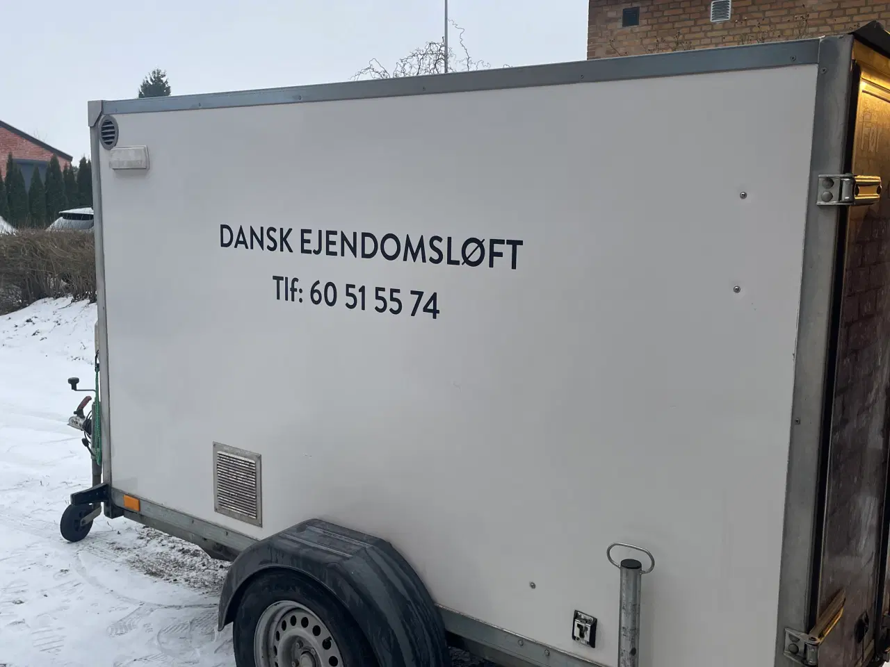 Billede 3 - Cargotrailer med højtryksanlæg