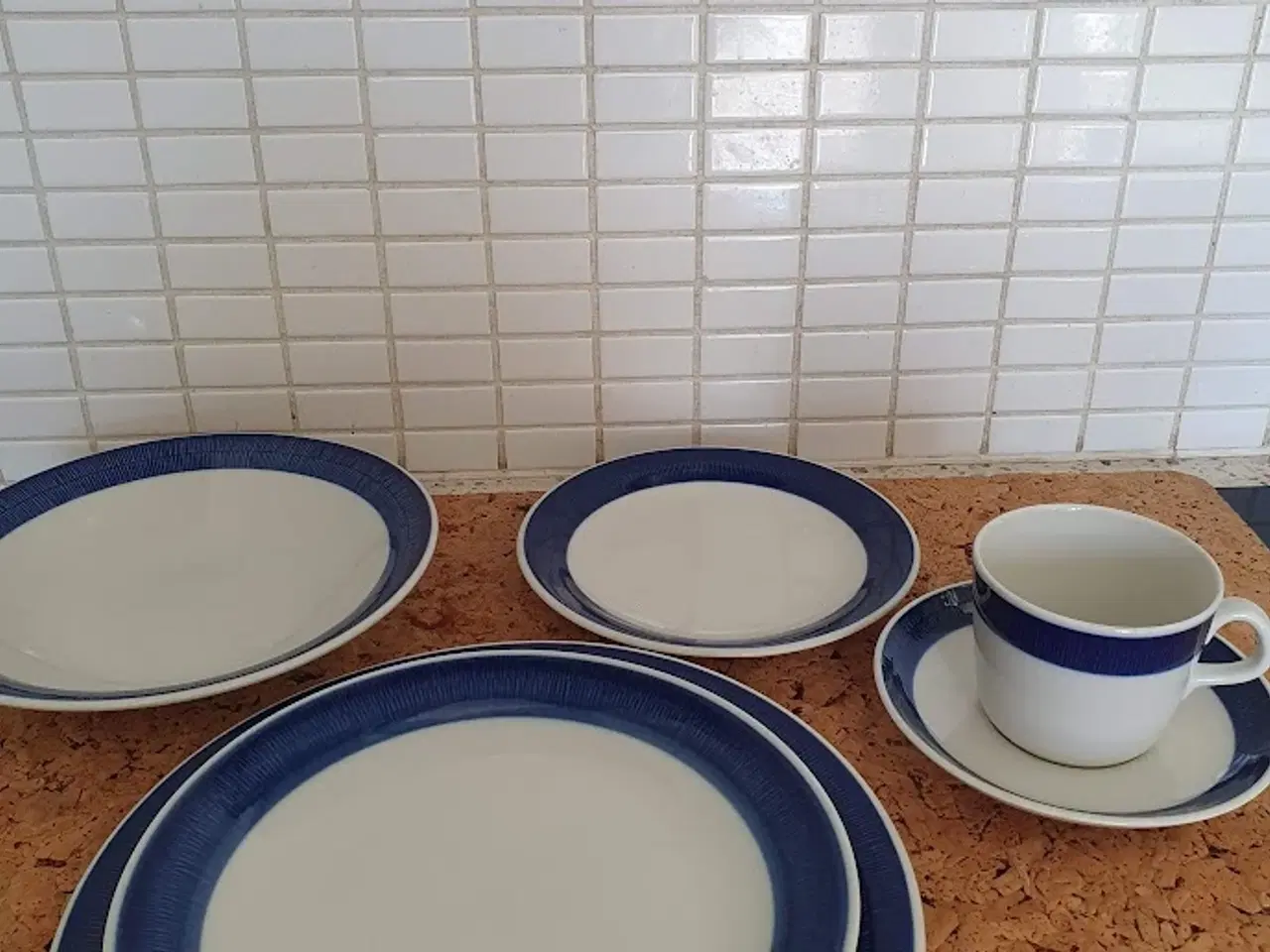 Billede 2 - Kaffe- og spisestel, Blå Koka, Rørstrand