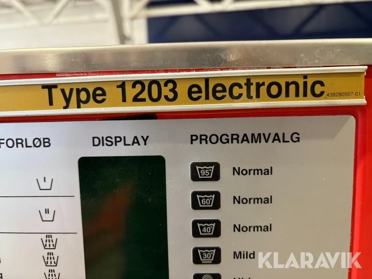 Billede 6 - Vaskemaskine industri Nyborg 1203 electronic