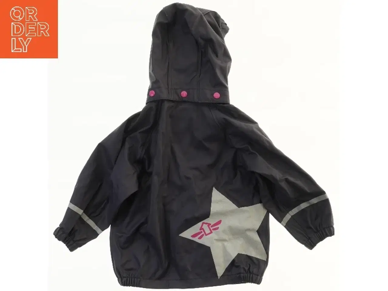 Billede 1 - Børne regnjakke med hætte fra Name It (str. 86)