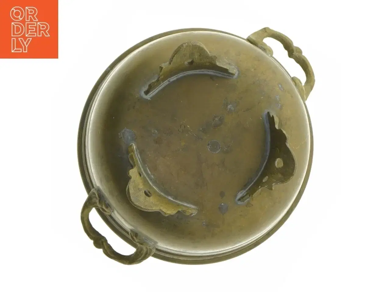 Billede 13 - Messing urtepotteskjuler (str. Ø 13,5x11 cm)