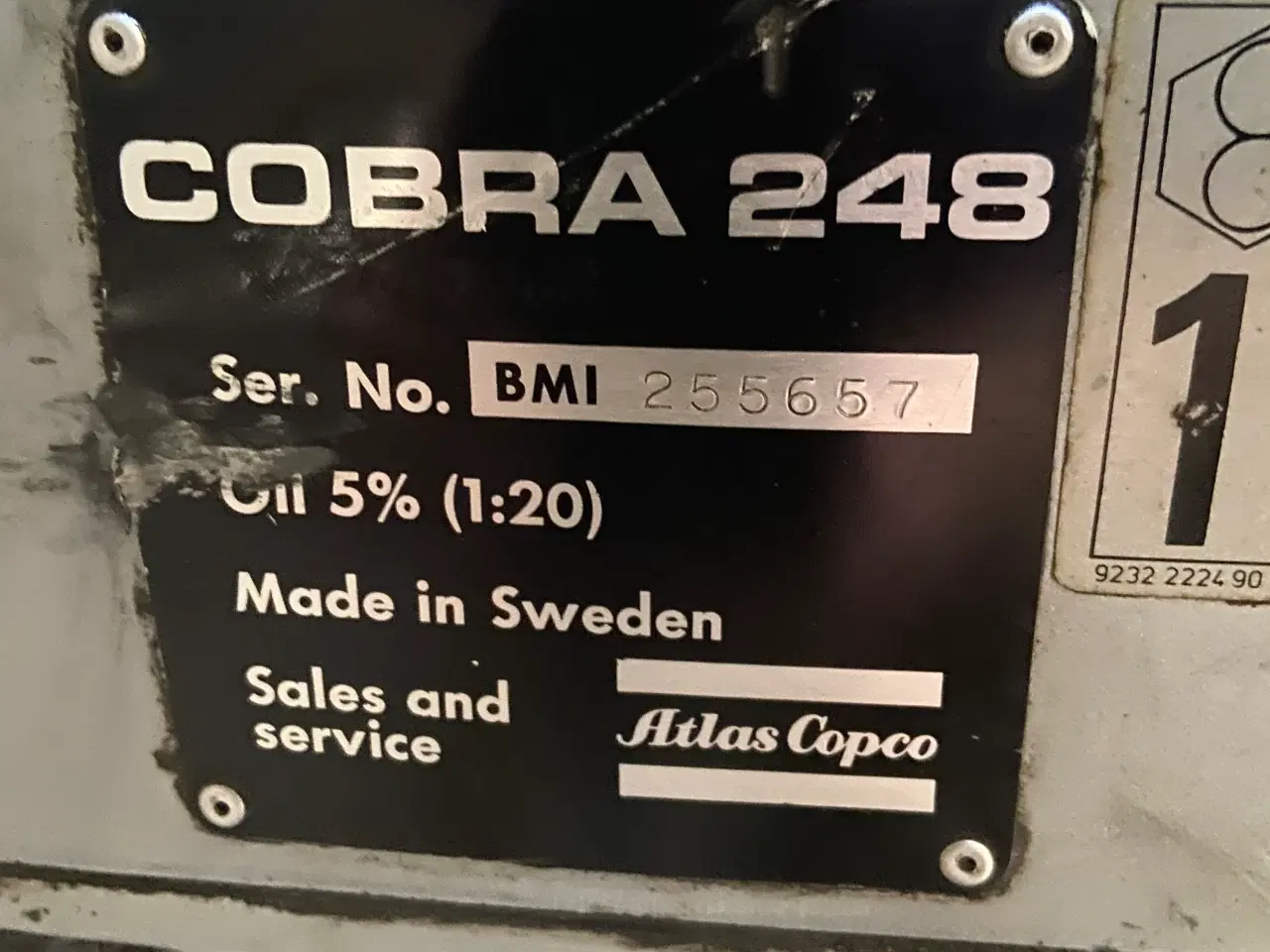 Billede 3 - Cobra 248 betonhammer