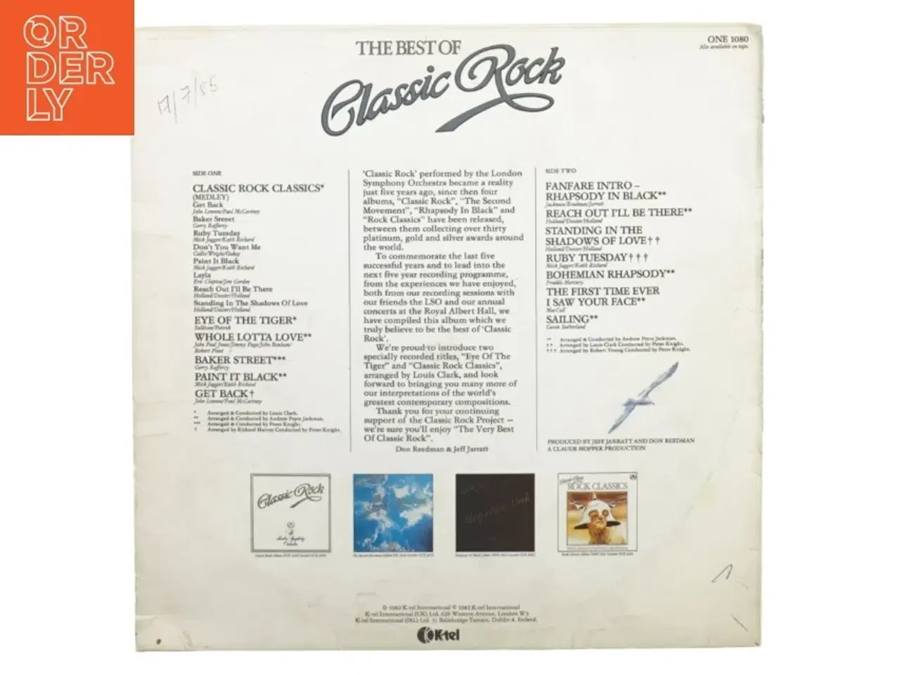 Billede 2 - The best of classic rock (str. 30 cm)