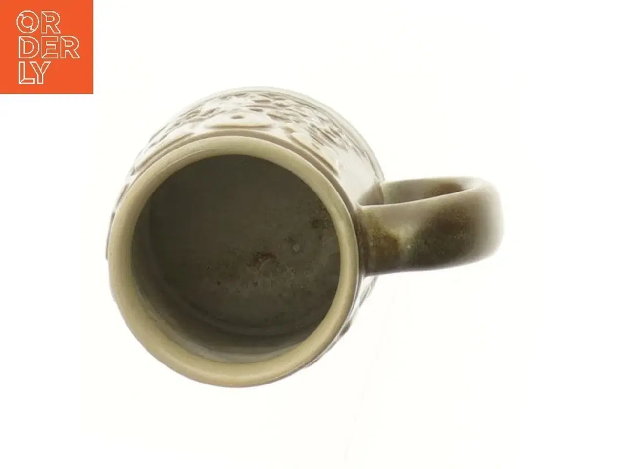 Billede 2 - Keramikkrus med håndtag fra Johgus (str. Ø 7,5 cm længde 12,5 cm)