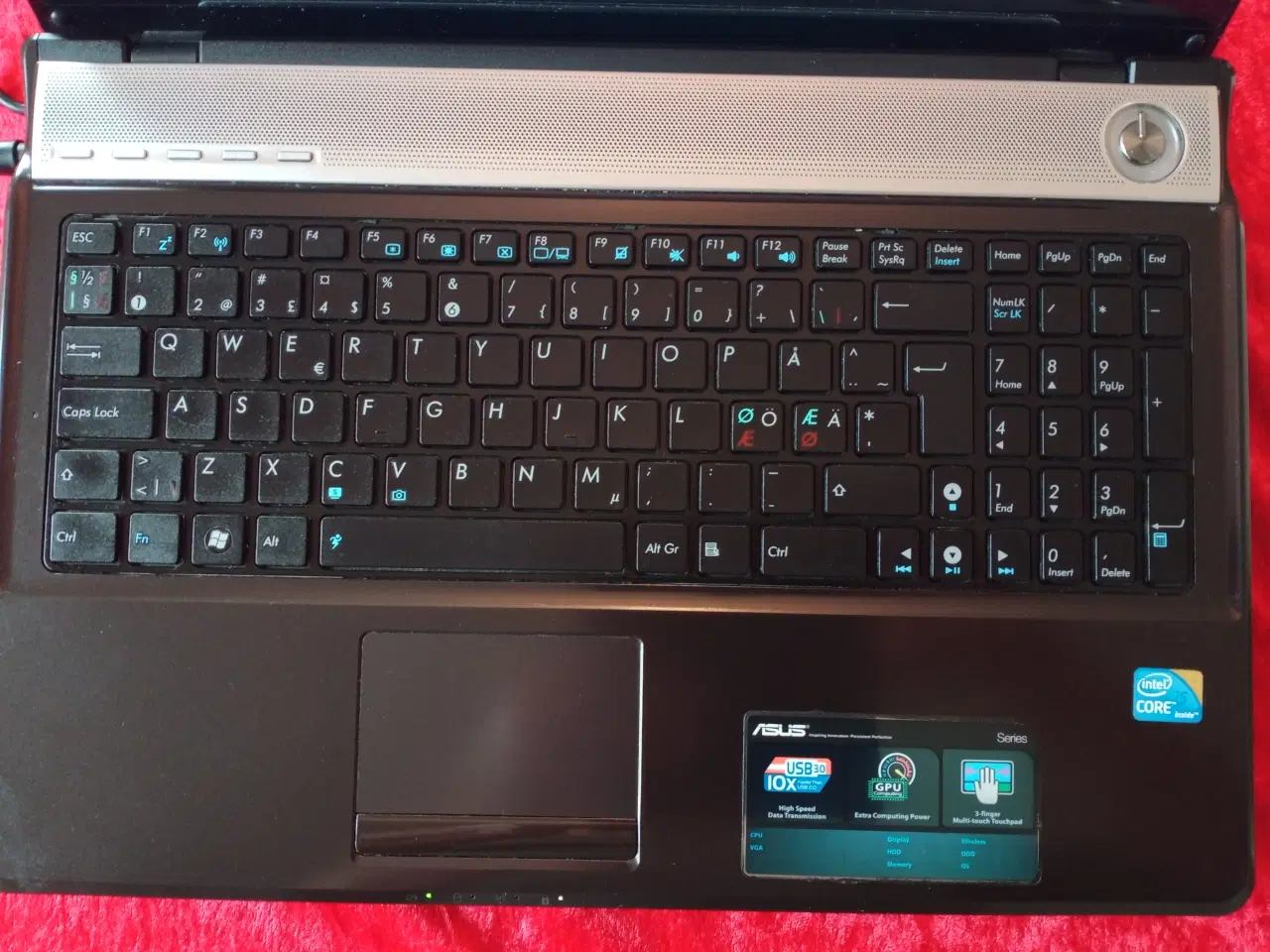 Billede 2 - Notebook Asus i5 med ssd disk