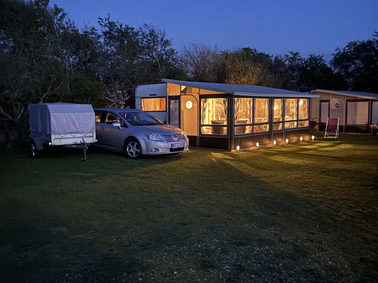 Billede 1 - Fin Wilk fastlæggervogn m. Isabella Villa helårste