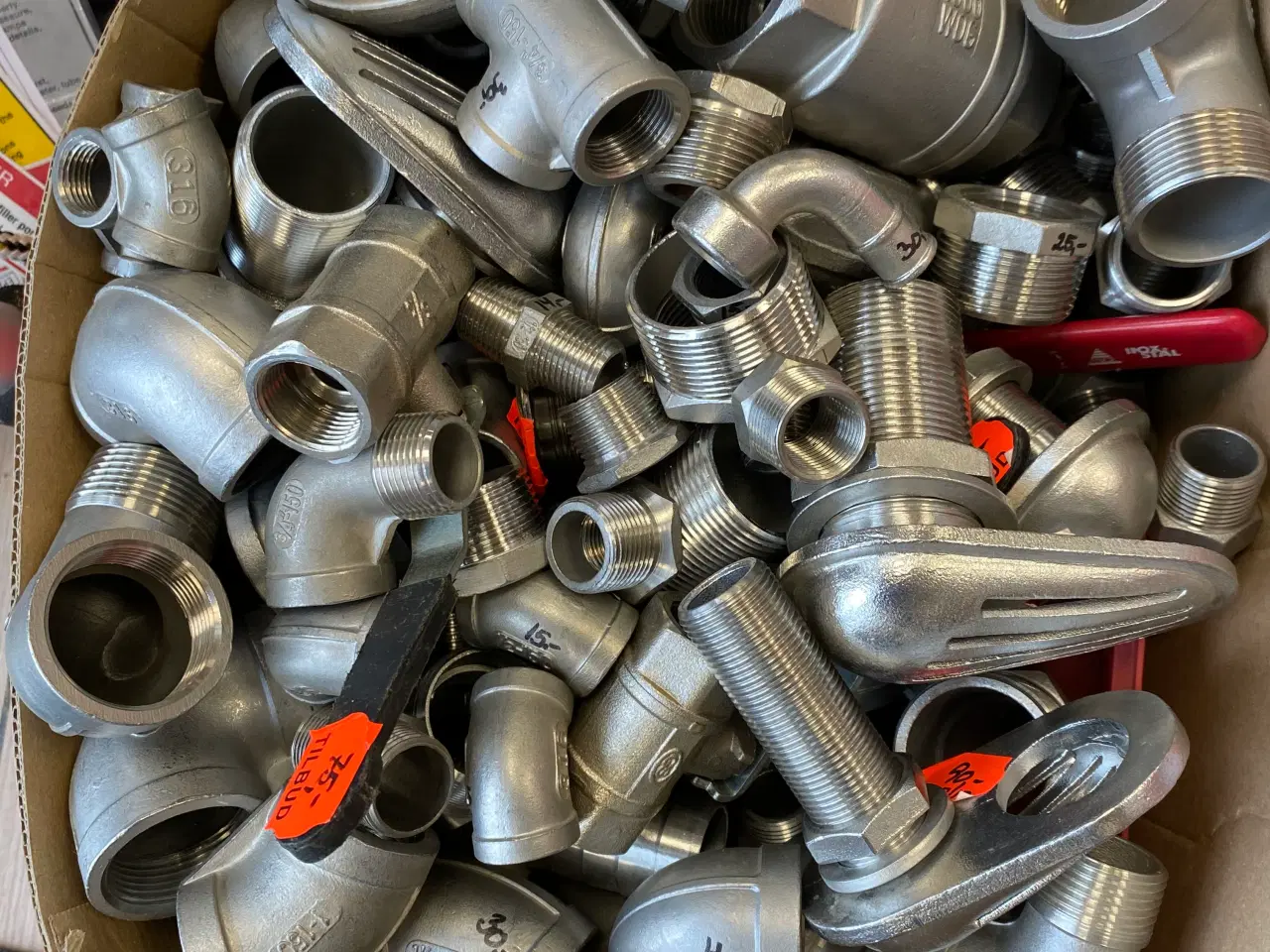 Billede 3 - Rustfri fittings