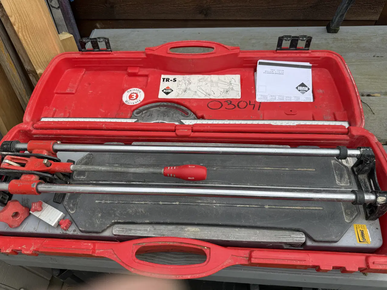 Billede 2 - Fliseskærer Rubi TR 600 S