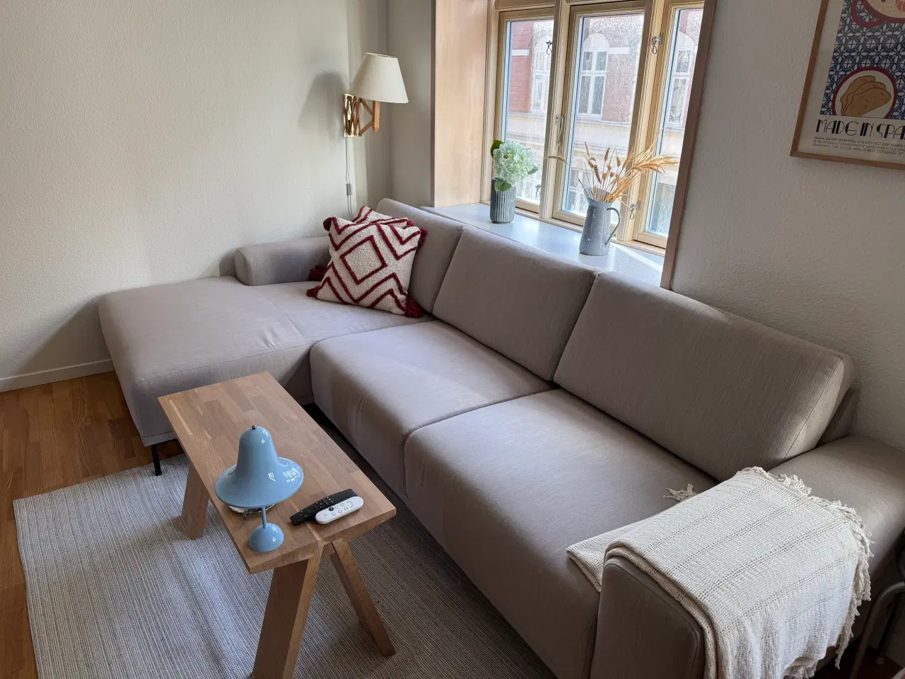 Billede 2 - Sofa med venstrevendt chaiselong 