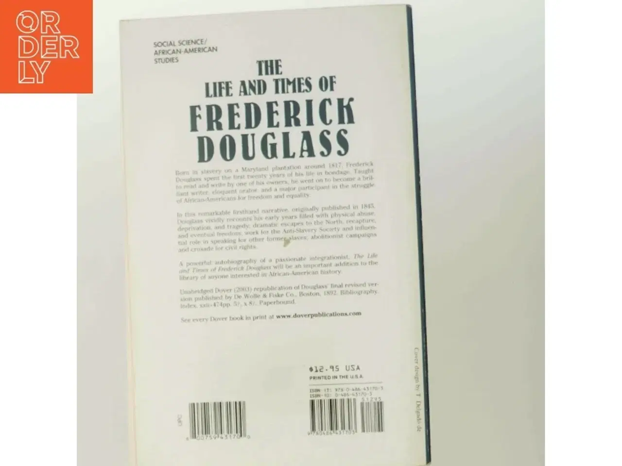 Billede 3 - The Life and Times of Frederick Douglass af Frederick Douglass (Bog)