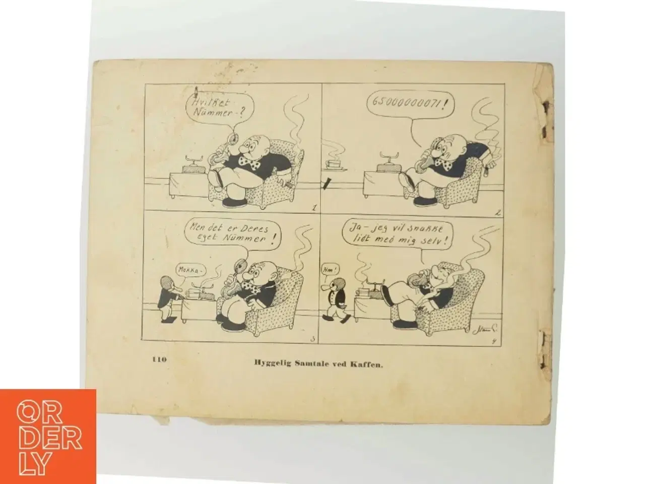 Billede 3 - Gammel tegneserieside