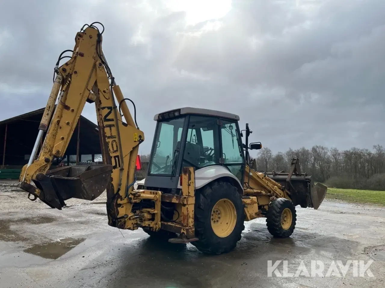 Billede 3 - Rendegraver New Holland NH 95