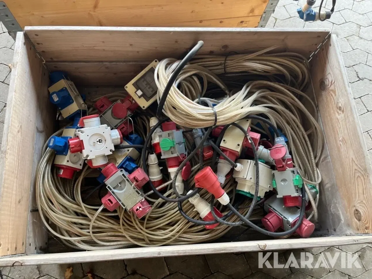 Billede 8 - Arbejdsbelysning og stik - 2 paller