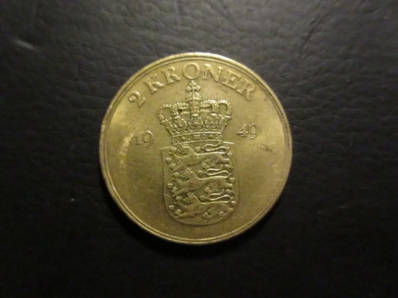 Billede 1 - 2 kr 1949 pænt eksemplar